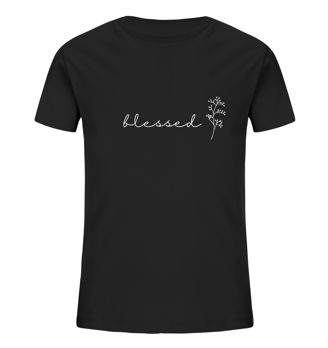 blessed - Kids Organic Shirt - wertvoll und geliebt 