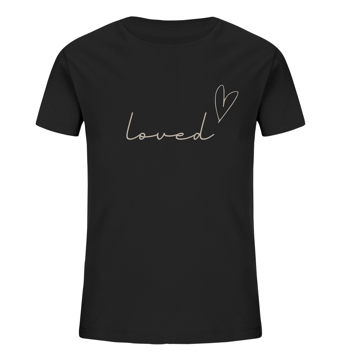 loved - Kids Organic Shirt - wertvoll und geliebt 