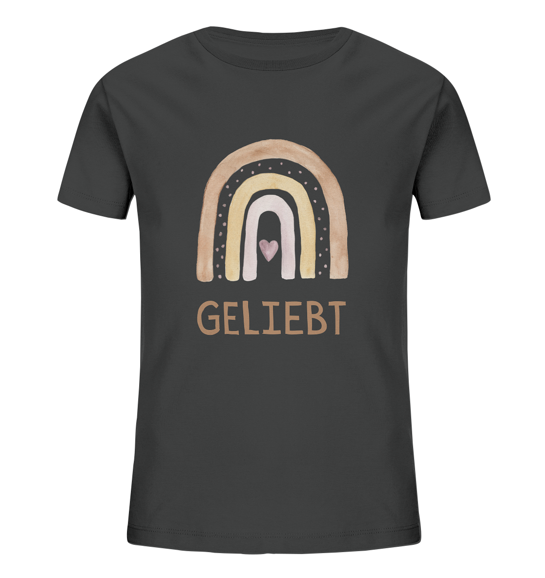 Geliebt Mädchen - Kids Organic Shirt - wertvoll und geliebt 