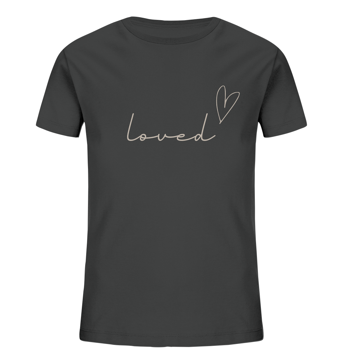 loved - Kids Organic Shirt - wertvoll und geliebt 