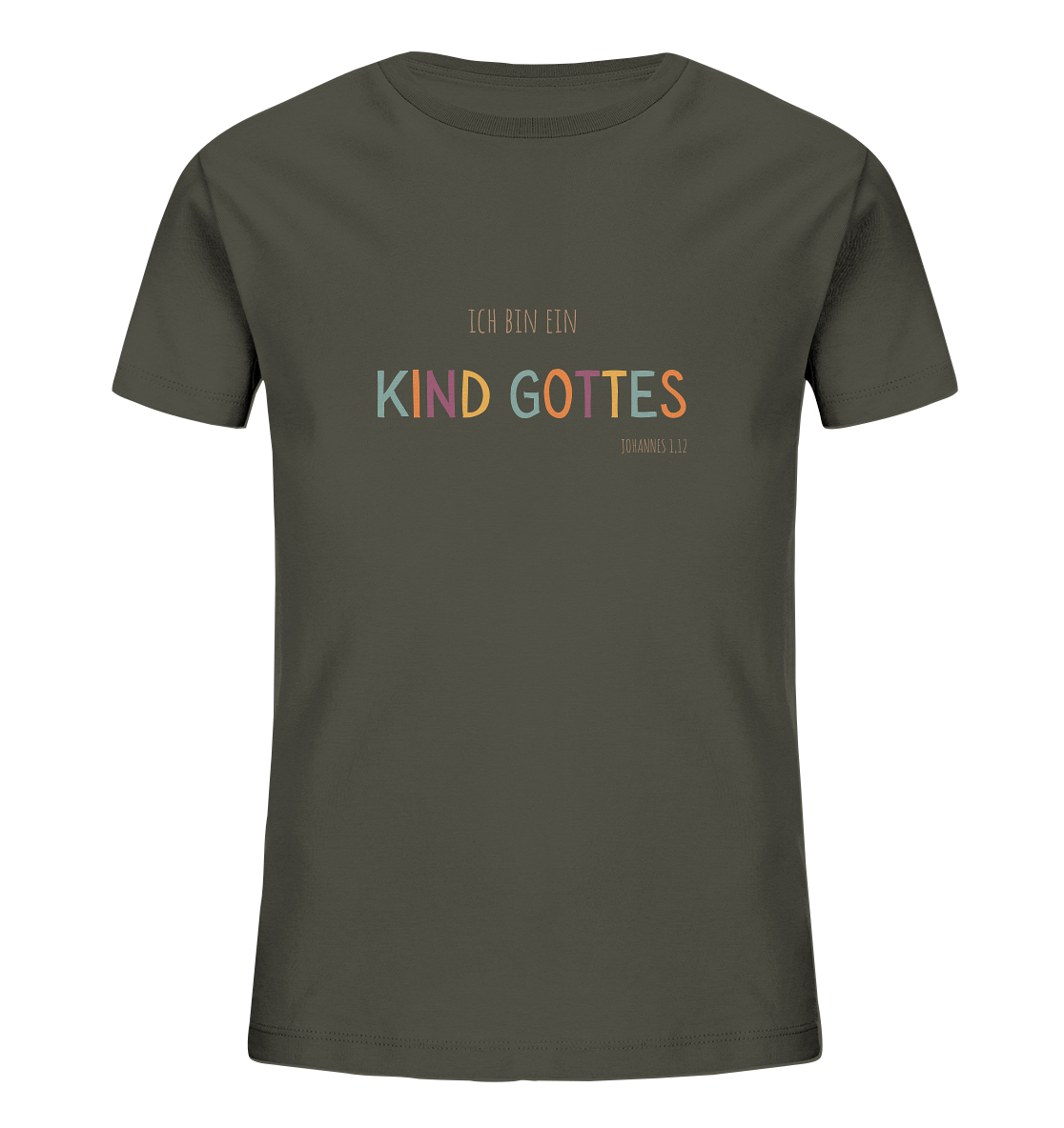 Kind Gottes - Kids Organic Shirt - wertvoll und geliebt 