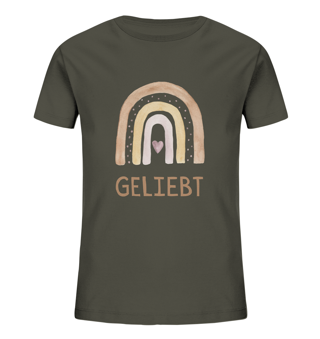 Geliebt Mädchen - Kids Organic Shirt - wertvoll und geliebt 