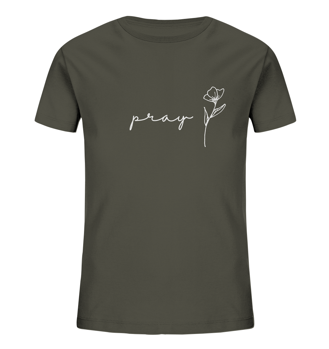 Pray - Kids Organic Shirt - wertvoll und geliebt 