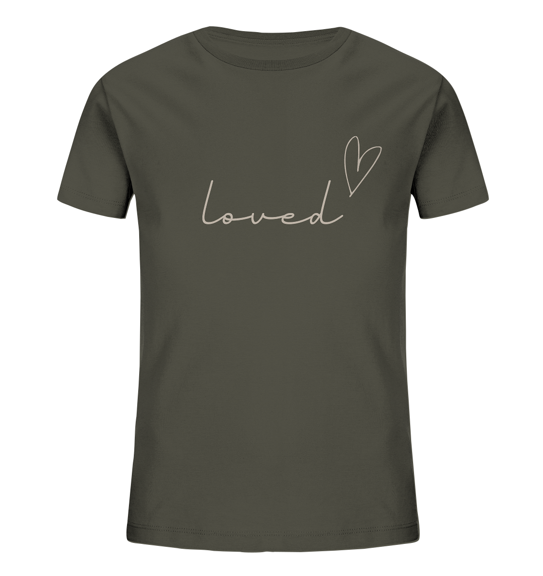 loved - Kids Organic Shirt - wertvoll und geliebt 