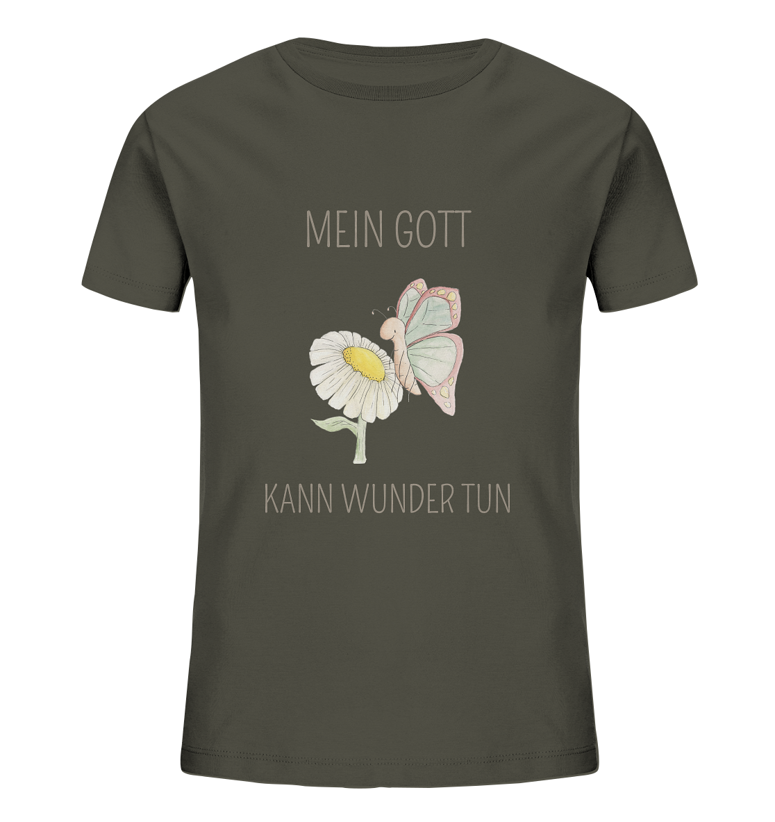 Mein Gott kann Wunder tun - Kids Organic Shirt - wertvoll und geliebt 