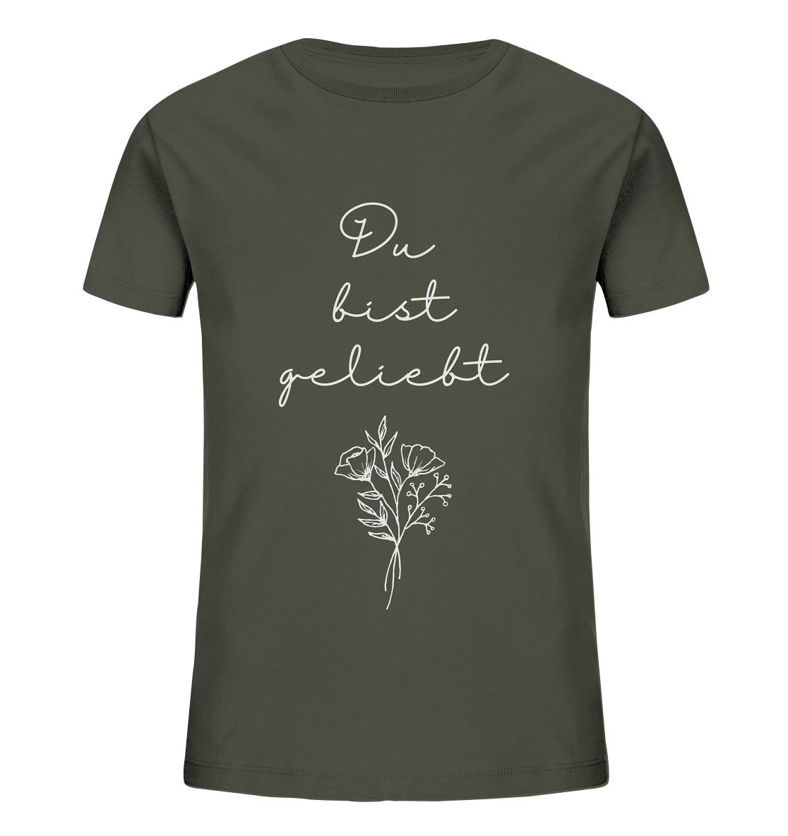 Du bist geliebt - Kids Organic Shirt - wertvoll und geliebt 