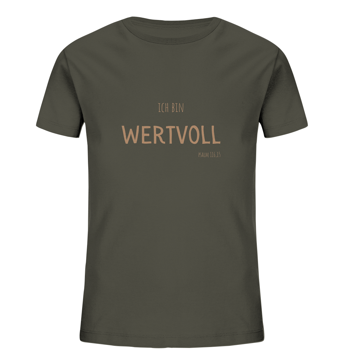 Wertvoll - Kids Organic Shirt - wertvoll und geliebt 