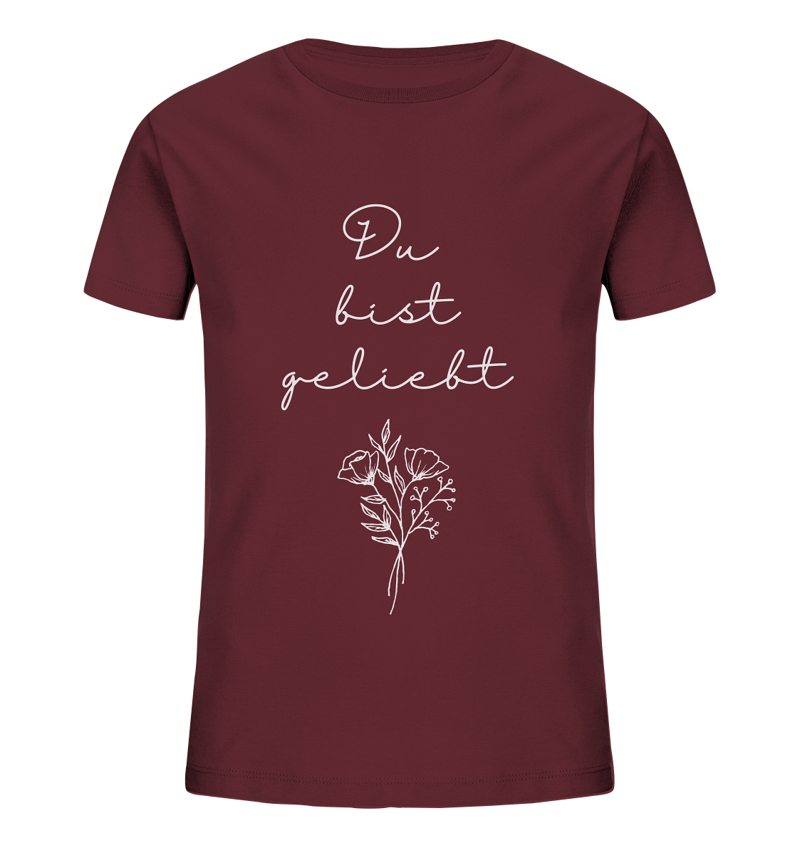 Du bist geliebt - Kids Organic Shirt - wertvoll und geliebt 