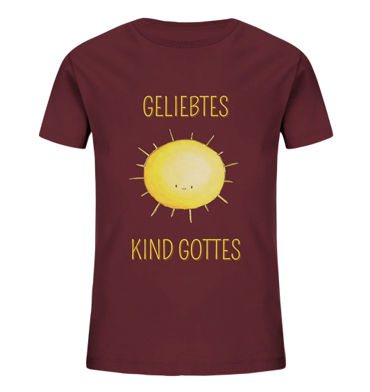 Geliebtes Kind Gottes - Kids Organic Shirt - wertvoll und geliebt 