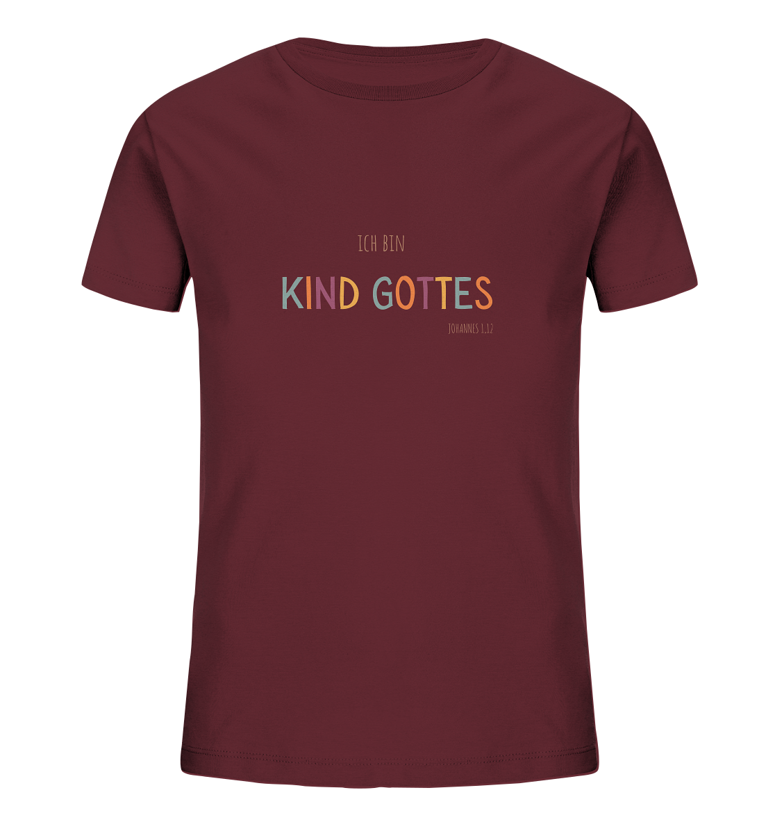 Kind Gottes - Kids Organic Shirt - wertvoll und geliebt 