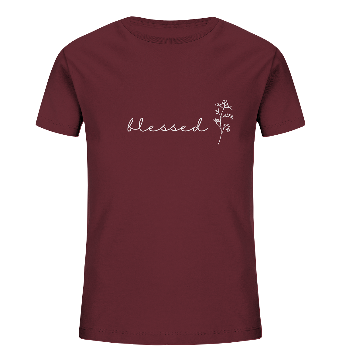 blessed - Kids Organic Shirt - wertvoll und geliebt 