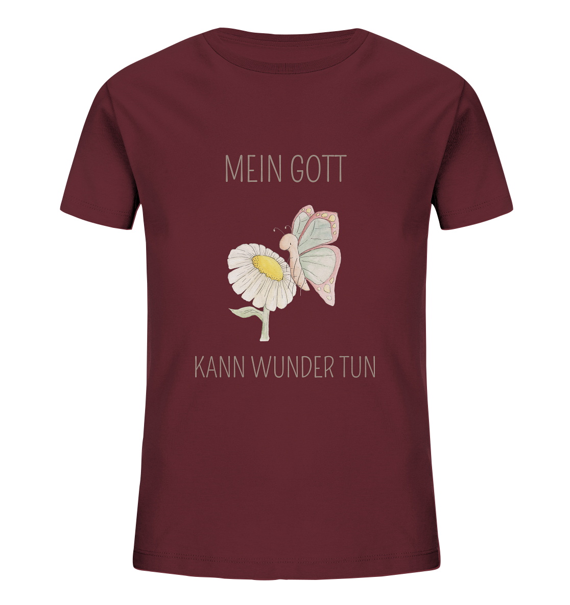 Mein Gott kann Wunder tun - Kids Organic Shirt - wertvoll und geliebt 