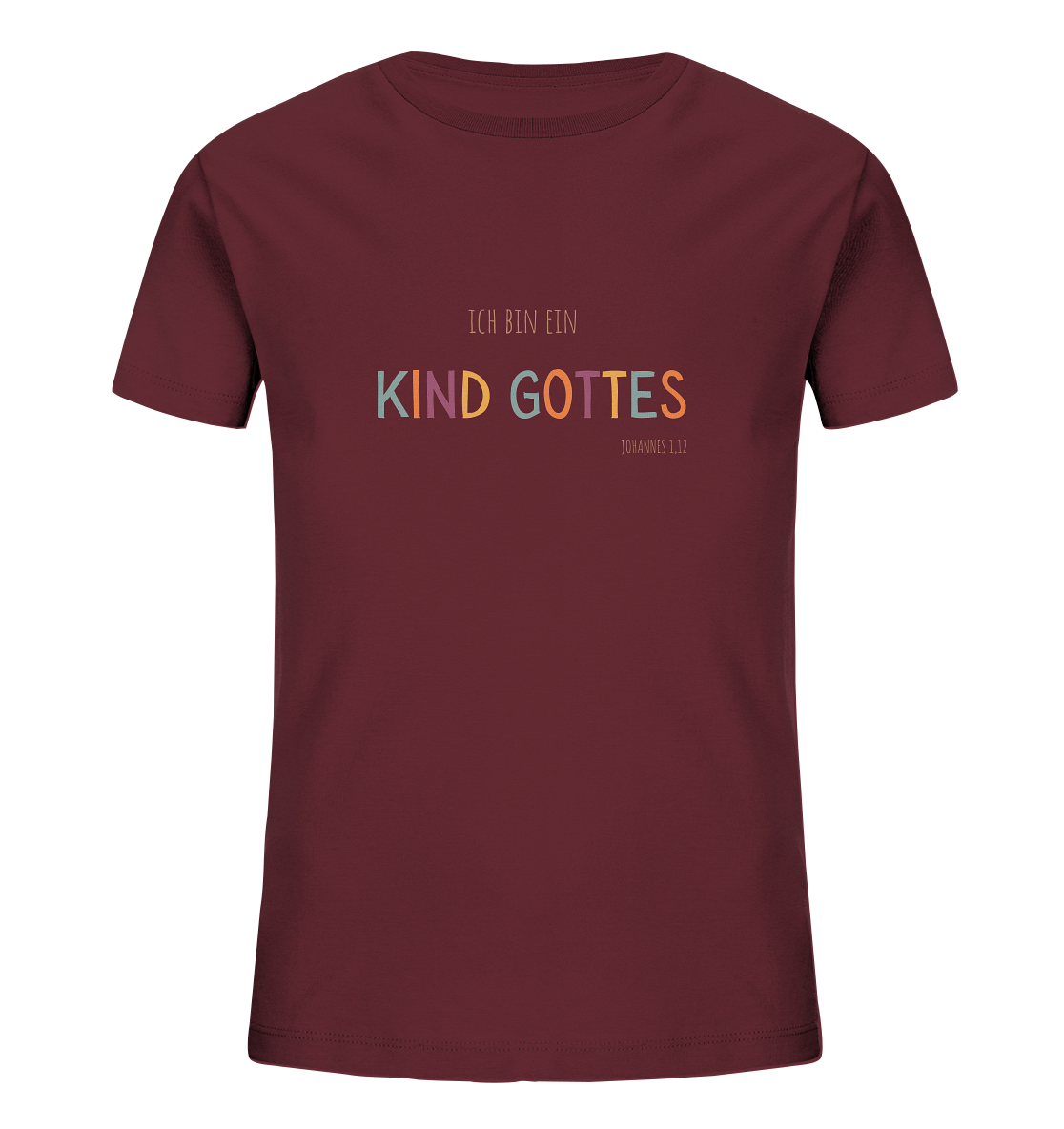 Kind Gottes - Kids Organic Shirt - wertvoll und geliebt 