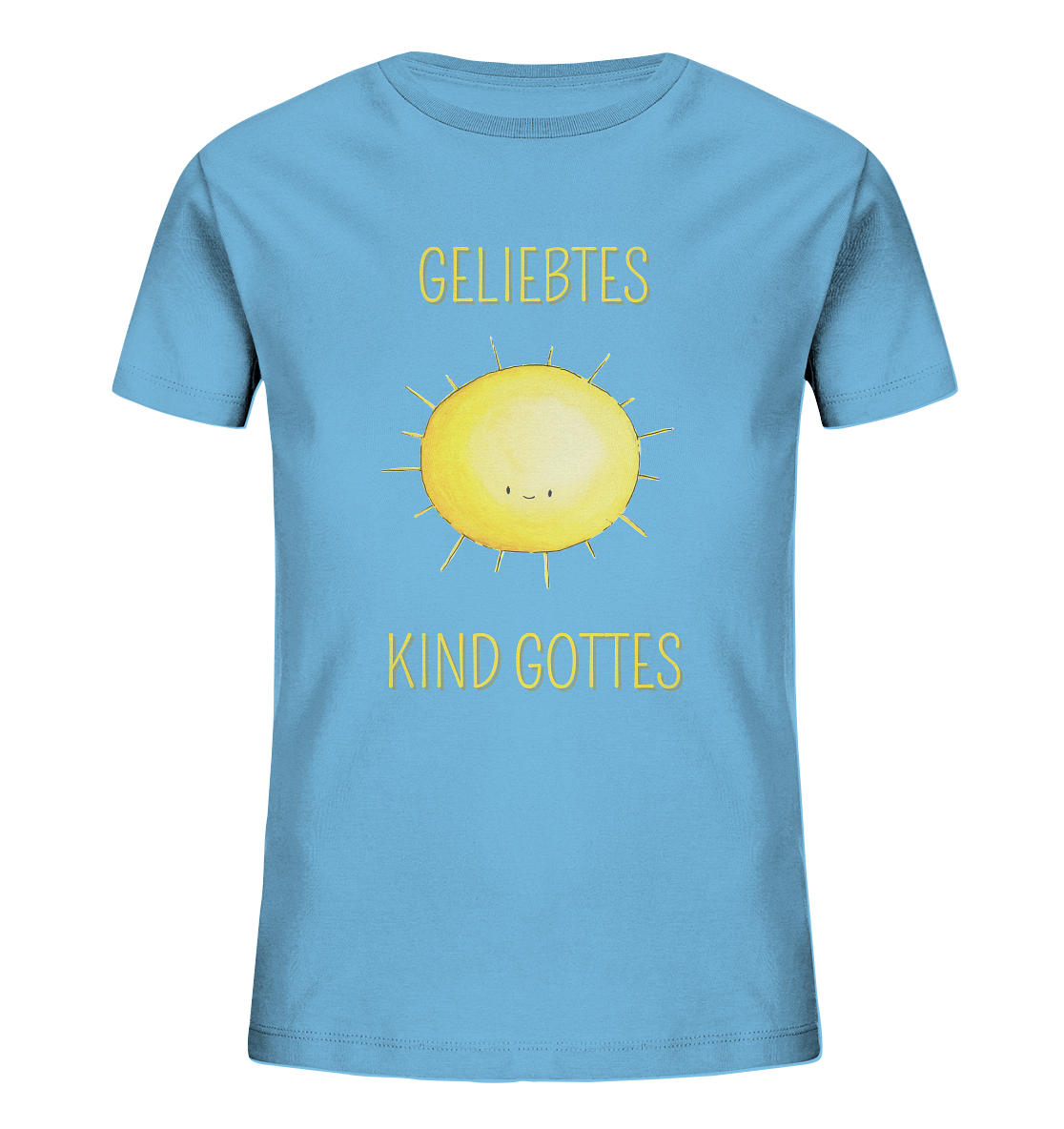 Geliebtes Kind Gottes - Kids Organic Shirt - wertvoll und geliebt 