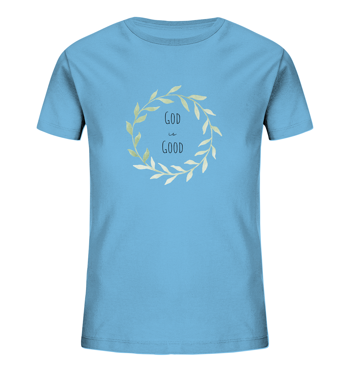 God is good - Kids Organic Shirt - wertvoll und geliebt 