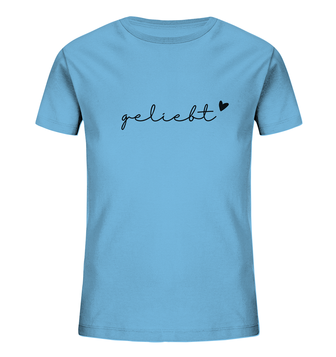 geliebt - Kids Organic Shirt - wertvoll und geliebt 