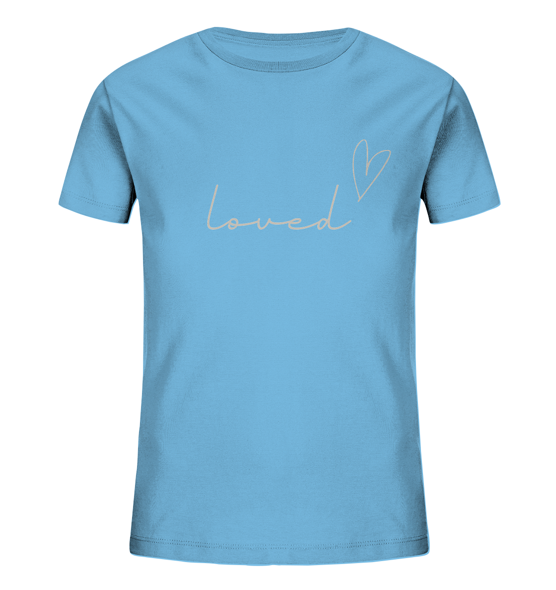 loved - Kids Organic Shirt - wertvoll und geliebt 