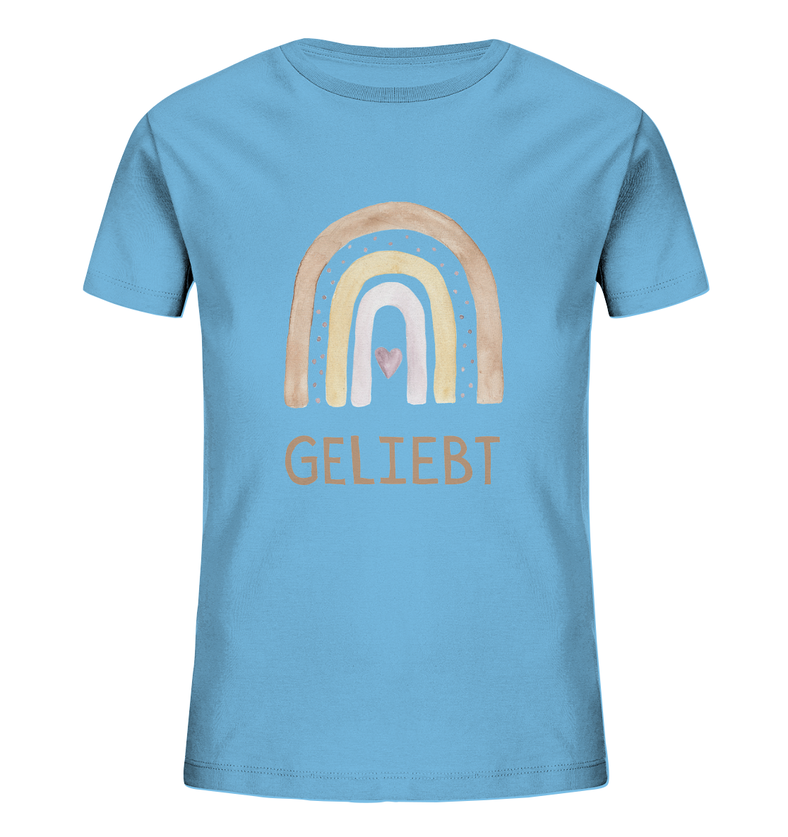 Geliebt Mädchen - Kids Organic Shirt - wertvoll und geliebt 
