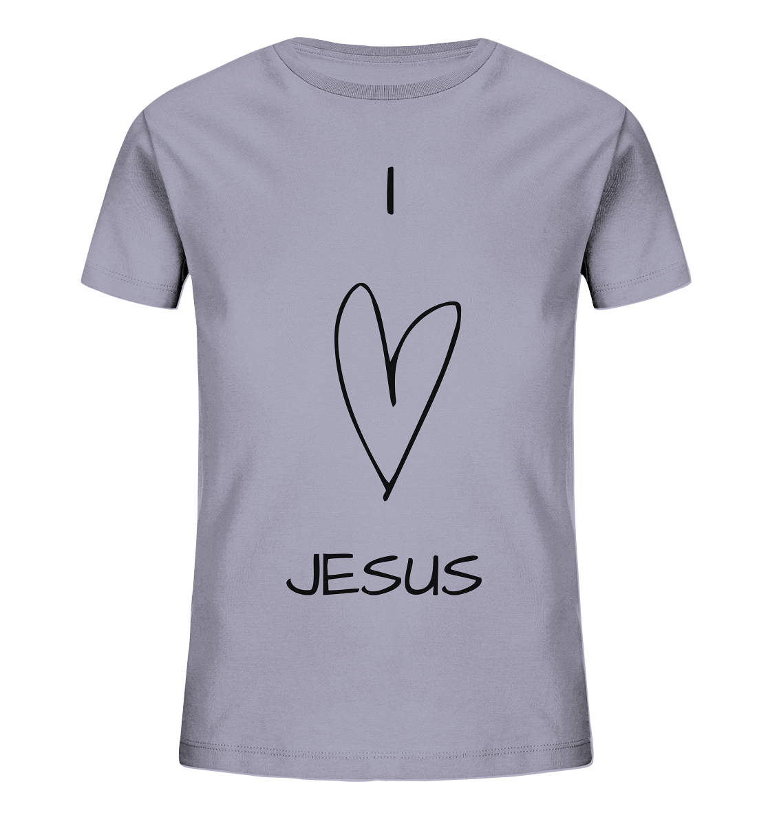 I love Jesus - Kids Organic Shirt - wertvoll und geliebt 