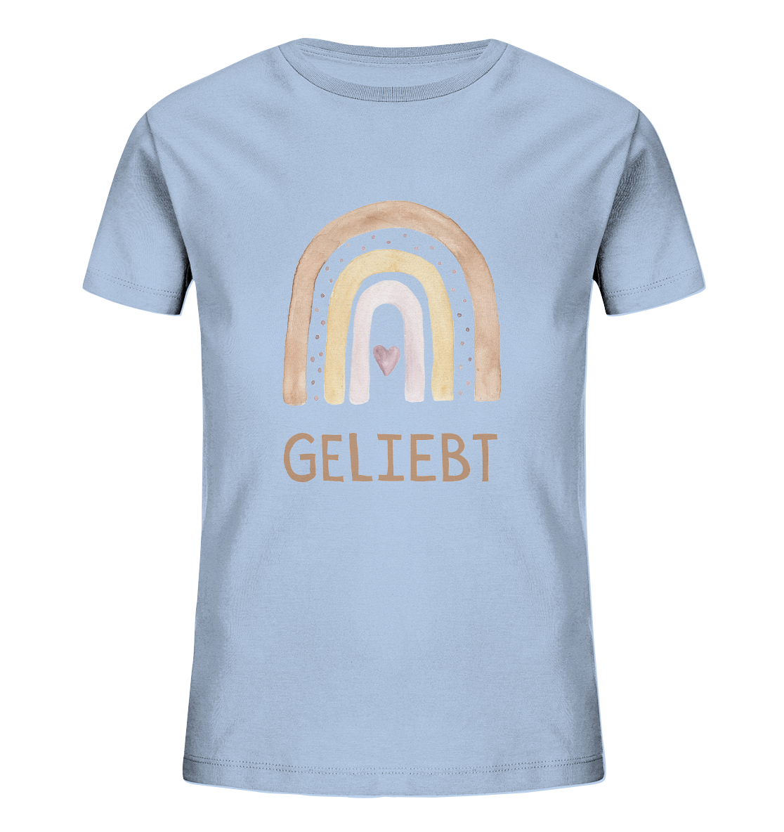 Geliebt Mädchen - Kids Organic Shirt - wertvoll und geliebt 