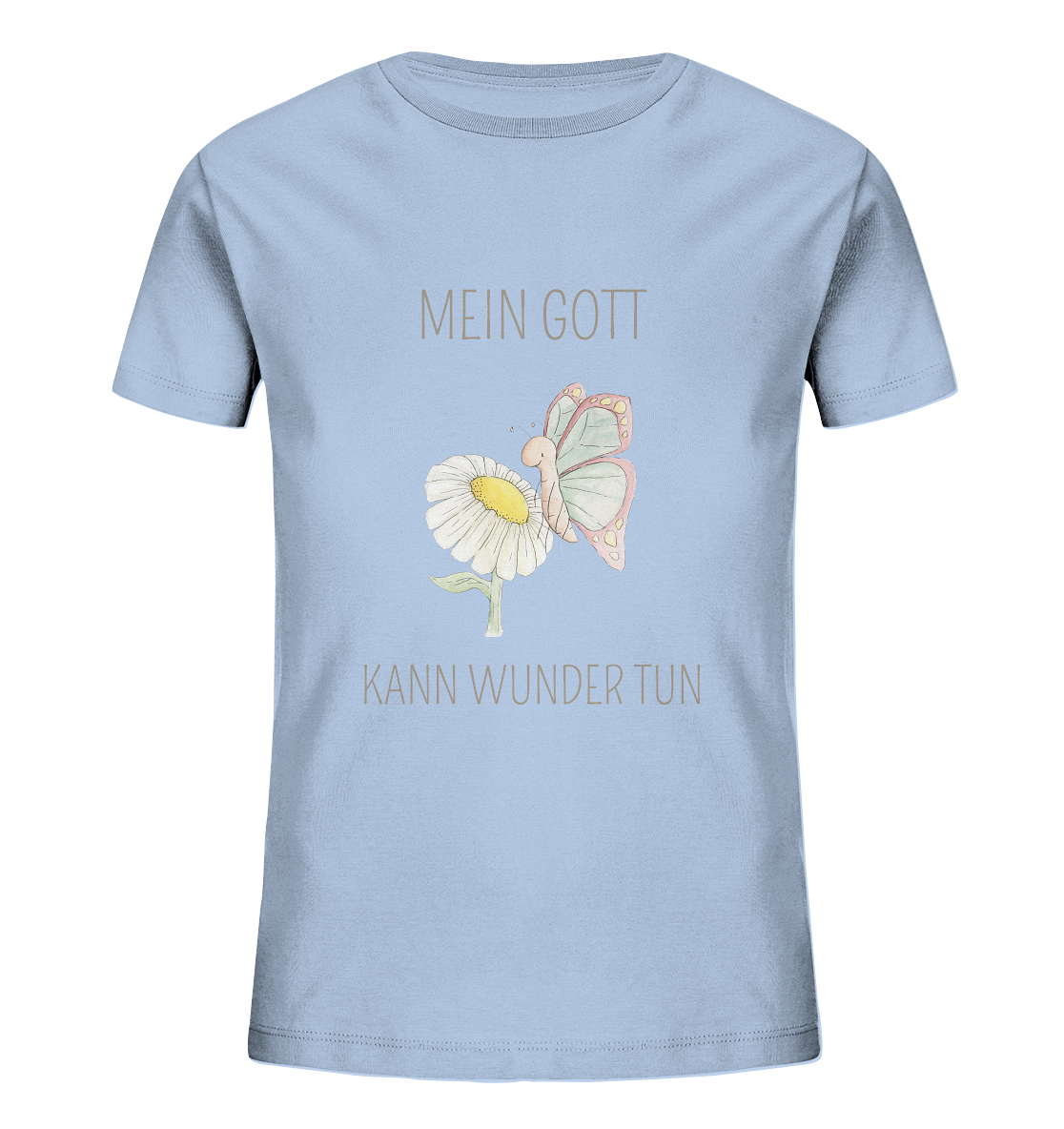 Mein Gott kann Wunder tun - Kids Organic Shirt - wertvoll und geliebt 