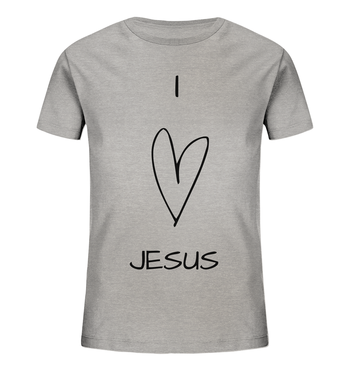 I love Jesus - Kids Organic Shirt - wertvoll und geliebt 