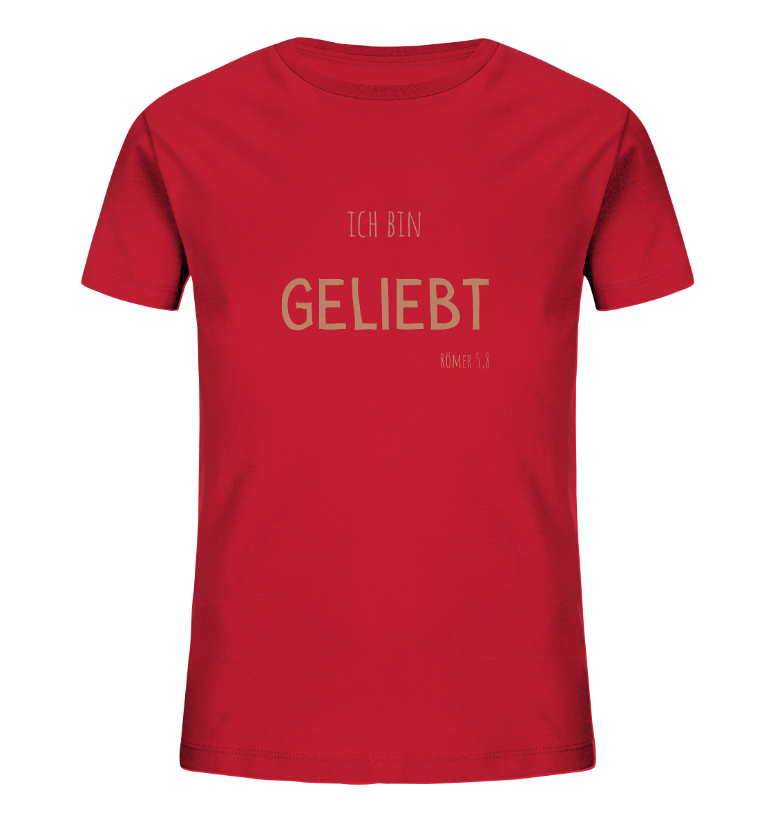 Geliebt - Kids Organic Shirt - wertvoll und geliebt 