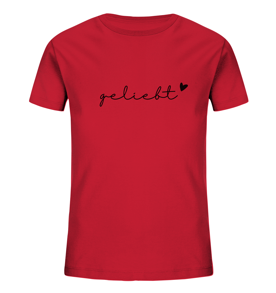 geliebt - Kids Organic Shirt - wertvoll und geliebt 