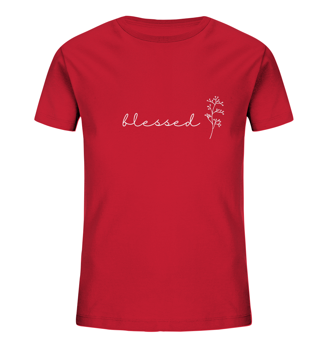 blessed - Kids Organic Shirt - wertvoll und geliebt 