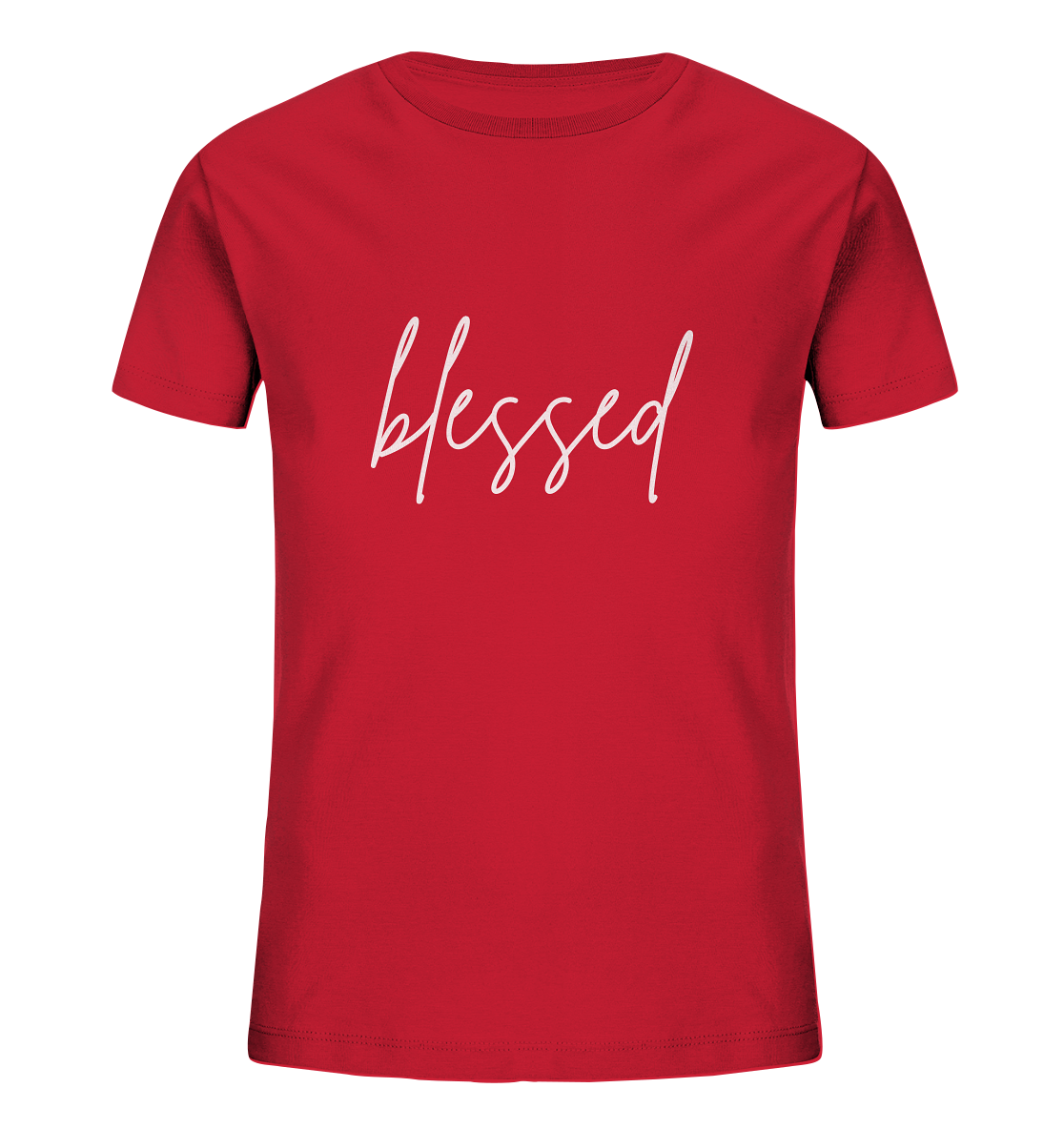 blessed - Kids Organic Shirt - wertvoll und geliebt 