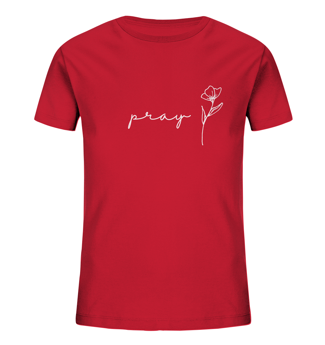 Pray - Kids Organic Shirt - wertvoll und geliebt 