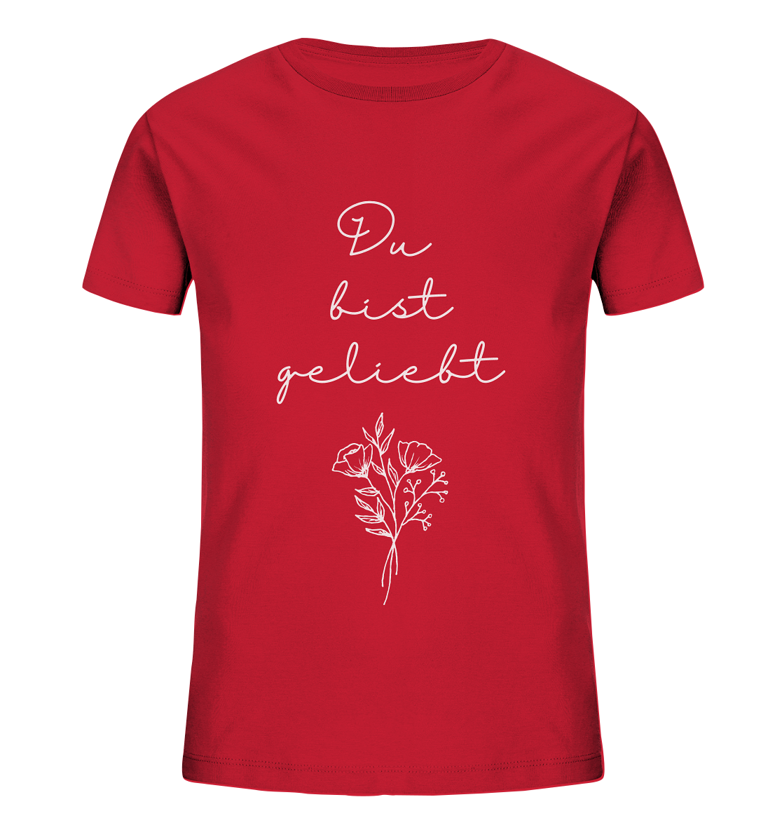 Du bist geliebt - Kids Organic Shirt - wertvoll und geliebt 