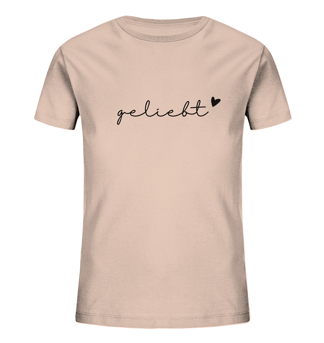 geliebt - Kids Organic Shirt - wertvoll und geliebt 