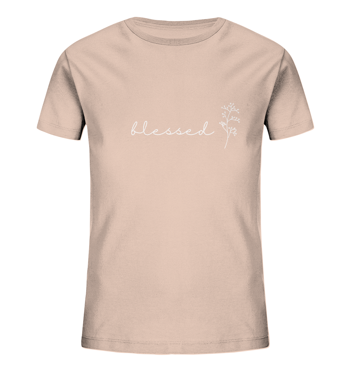 blessed - Kids Organic Shirt - wertvoll und geliebt 