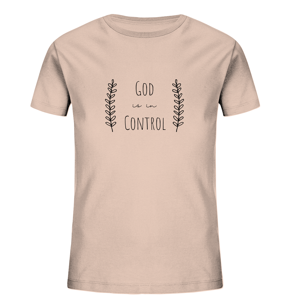 God is in control - Kids Organic Shirt - wertvoll und geliebt 