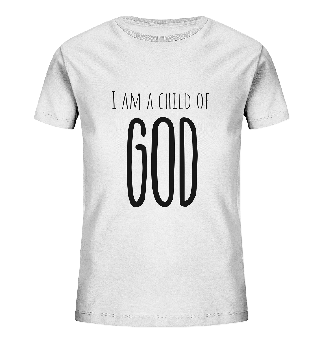 I am a child of God - Kids Organic Shirt - wertvoll und geliebt 