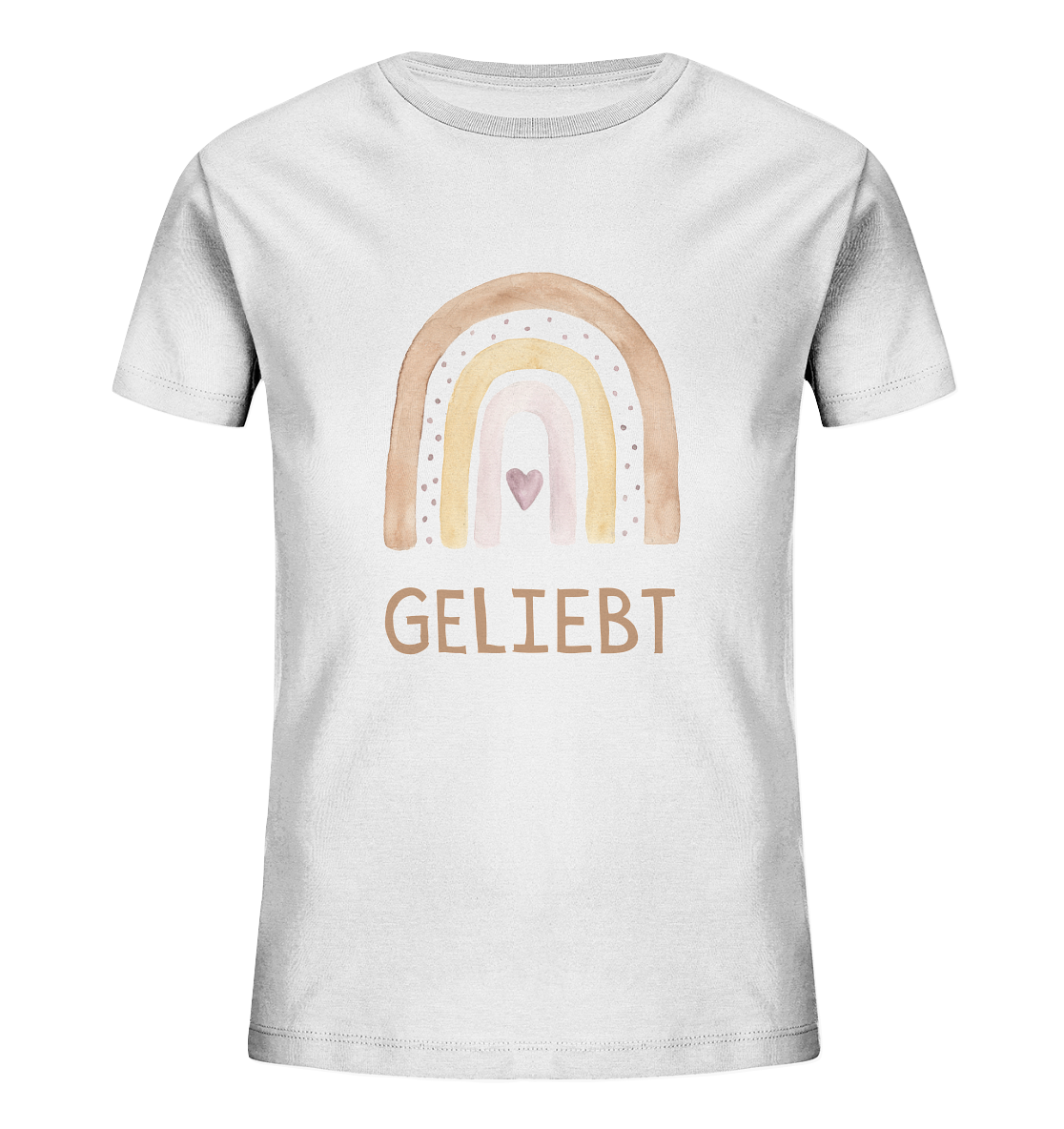 Geliebt Mädchen - Kids Organic Shirt - wertvoll und geliebt 