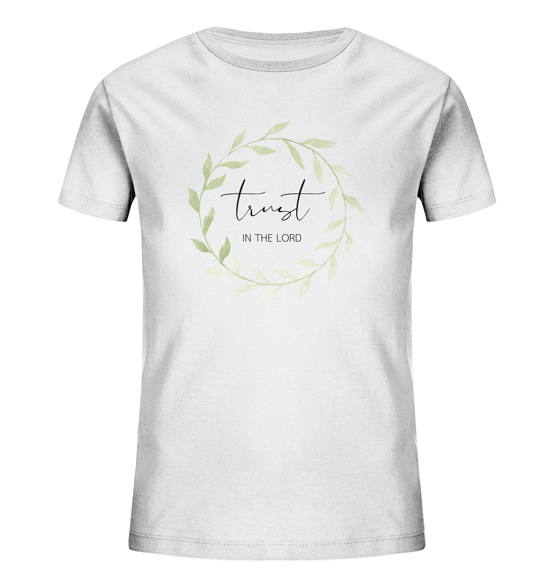 trust - Kids Organic Shirt - wertvoll und geliebt 