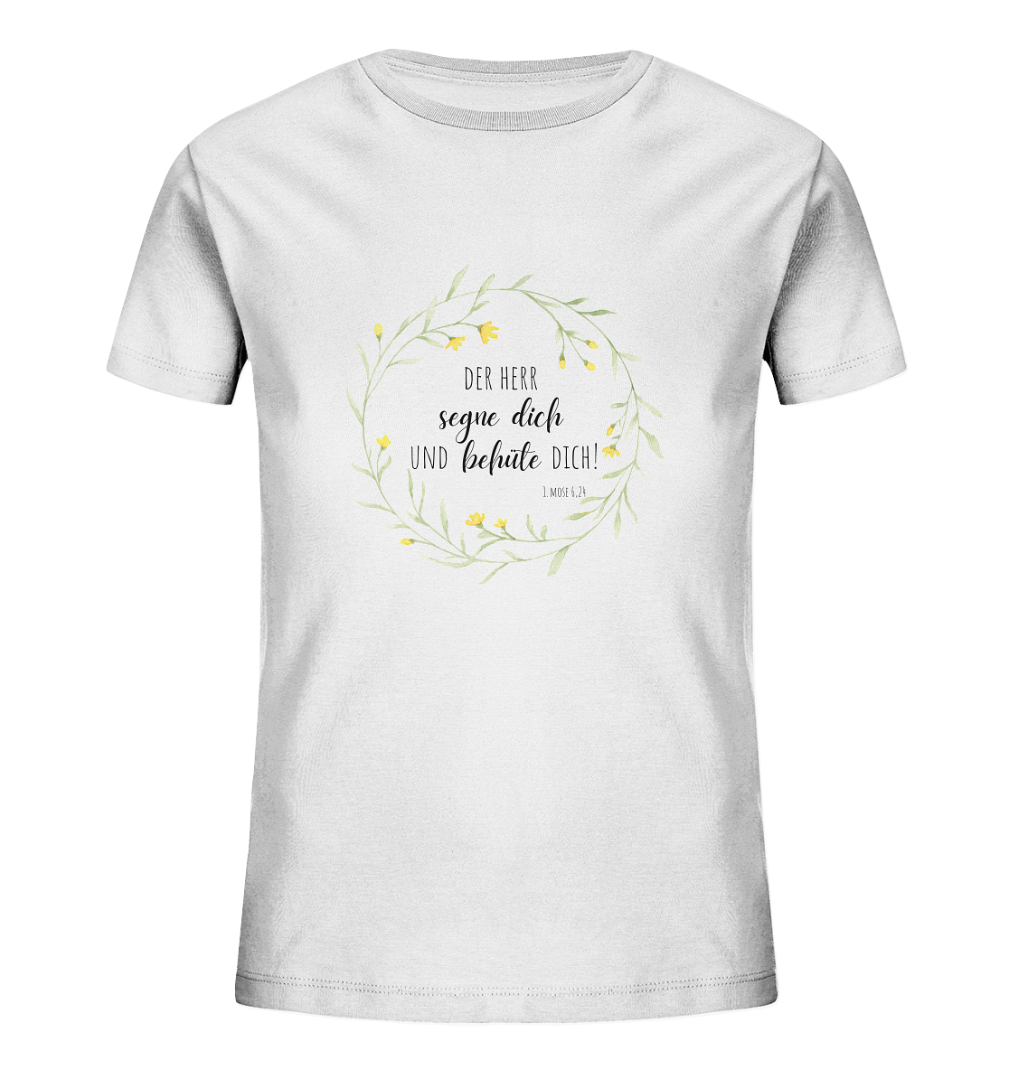 Der Herr segne Dich - Kids Organic Shirt - wertvoll und geliebt 