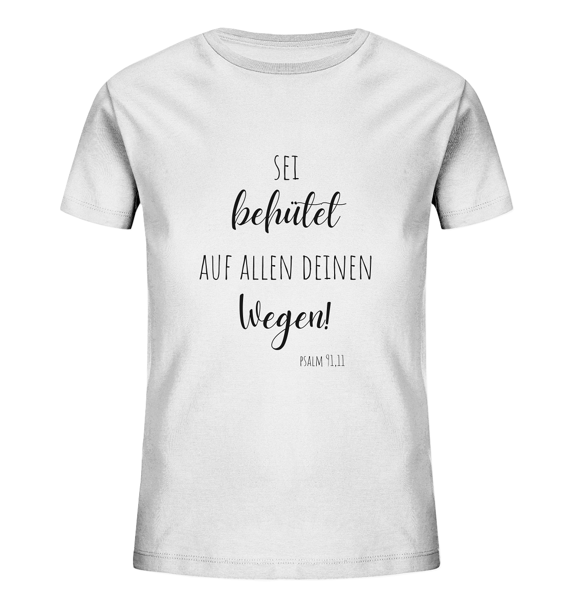 Sei behütet - Kids Organic Shirt - wertvoll und geliebt 