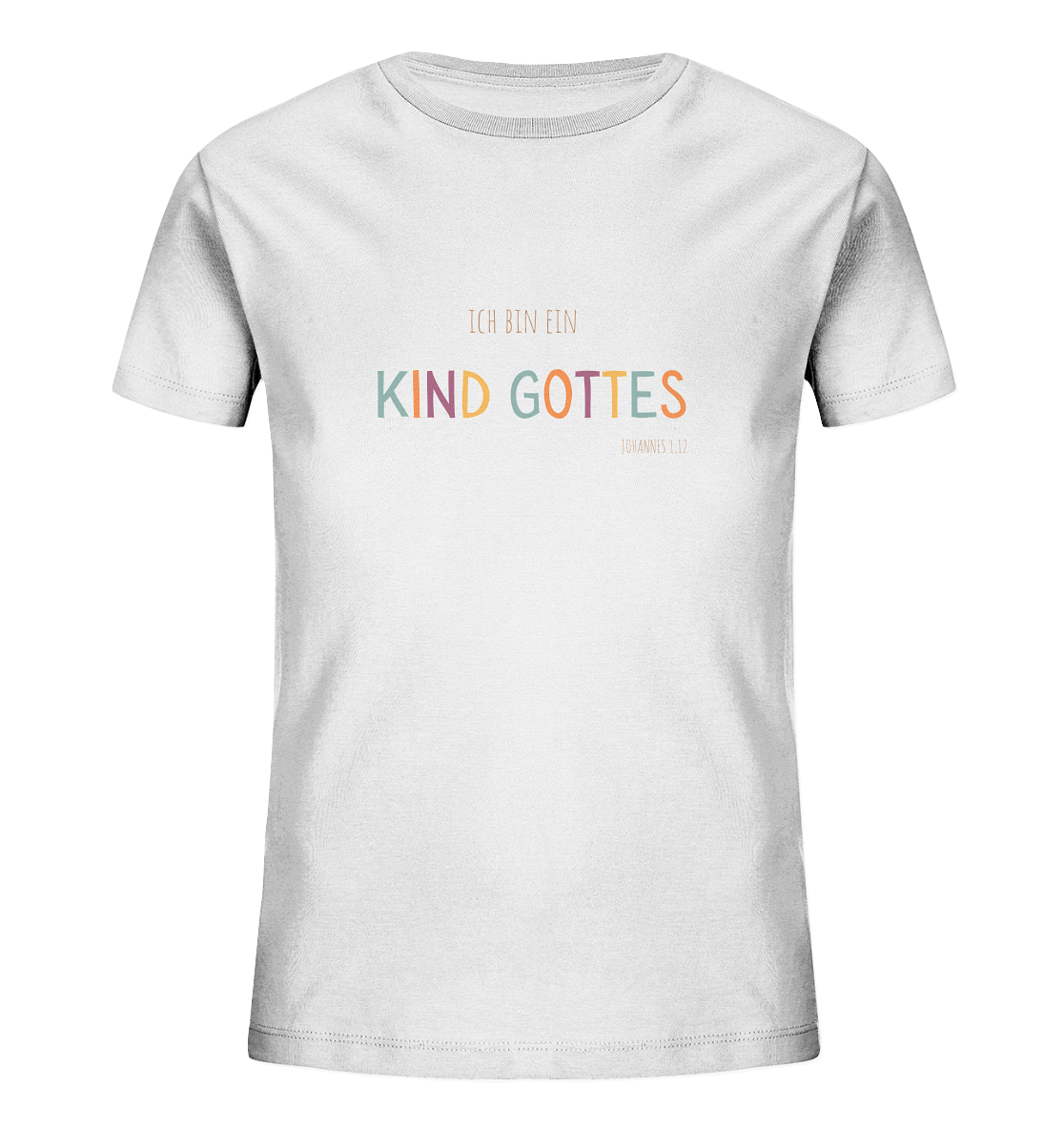 Kind Gottes - Kids Organic Shirt - wertvoll und geliebt 