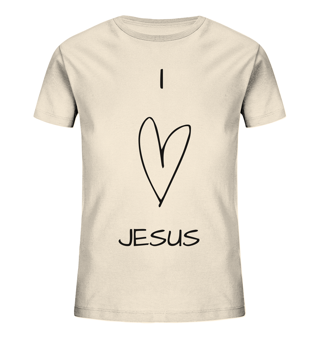 I love Jesus - Kids Organic Shirt - wertvoll und geliebt 