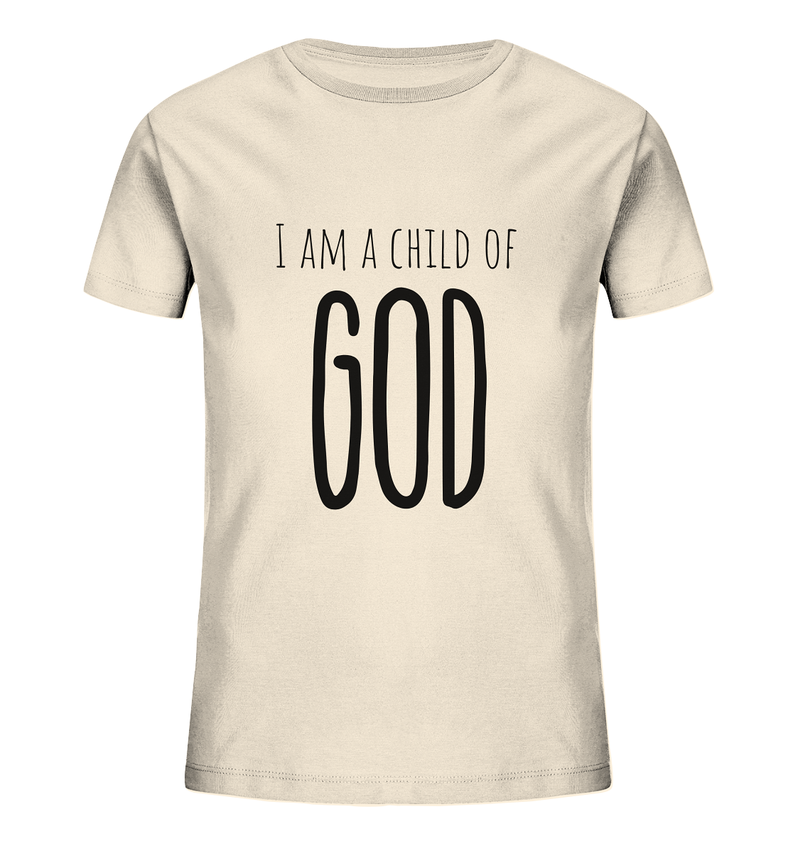 I am a child of God - Kids Organic Shirt - wertvoll und geliebt 