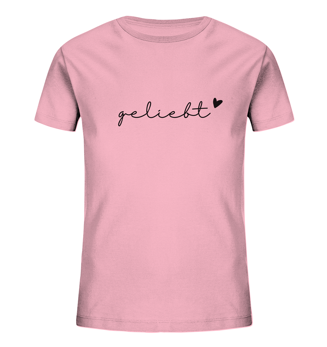 geliebt - Kids Organic Shirt - wertvoll und geliebt 