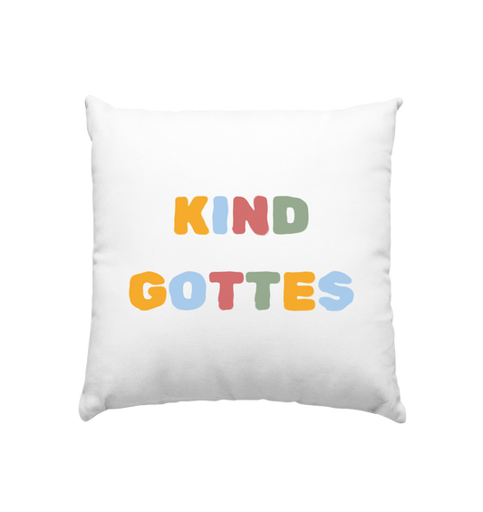Kind Gottes - Kissen 40x40cm - wertvoll und geliebt 