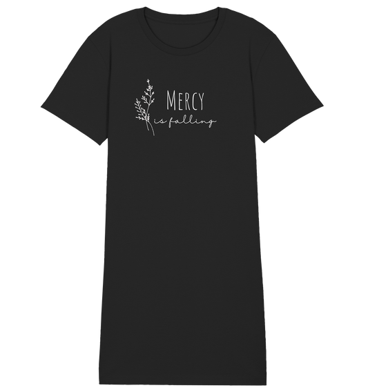 Mercy is falling - Ladies Organic Shirt Dress - wertvoll und geliebt 