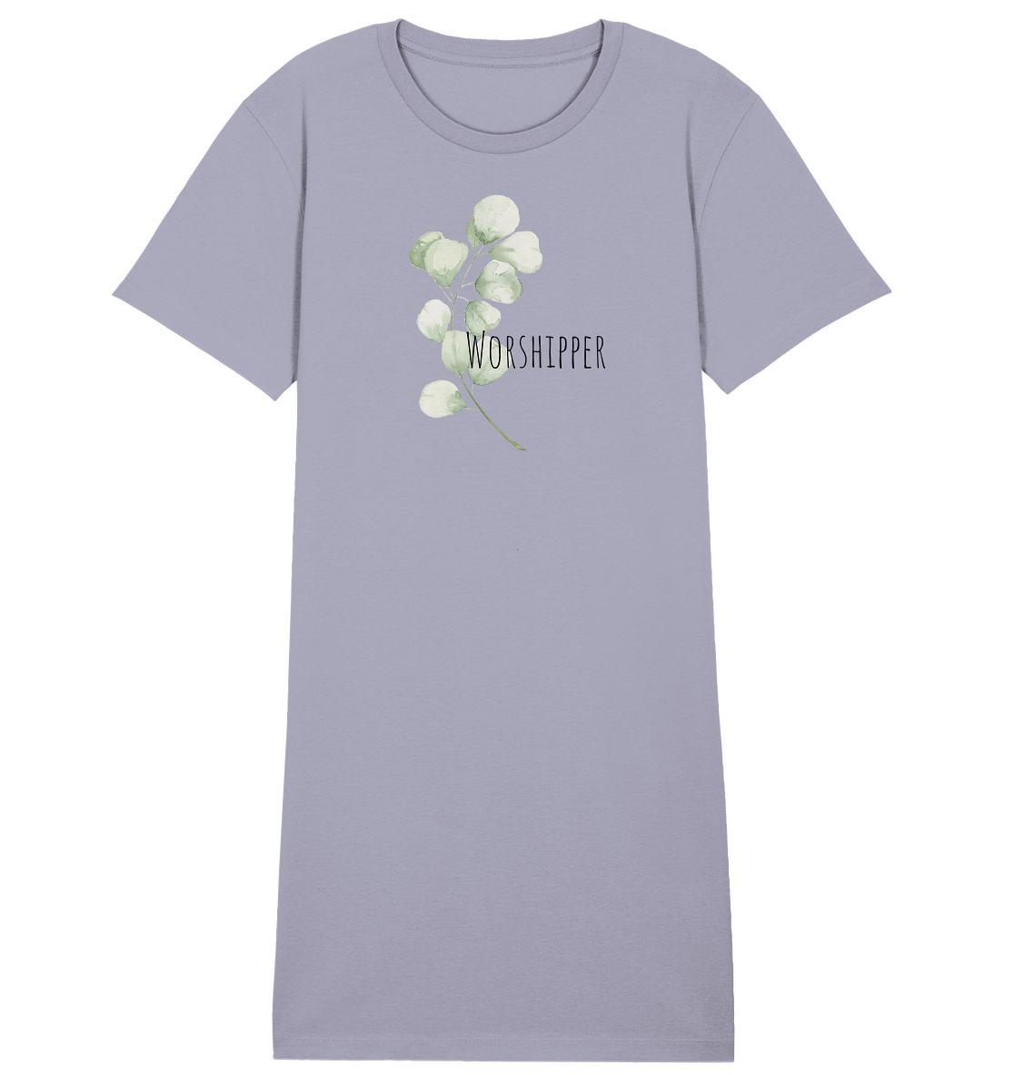 Worshipper - Ladies Organic Shirt Dress - wertvoll und geliebt 