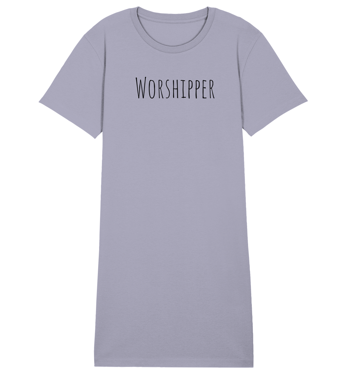 Worshipper - Ladies Organic Shirt Dress - wertvoll und geliebt 
