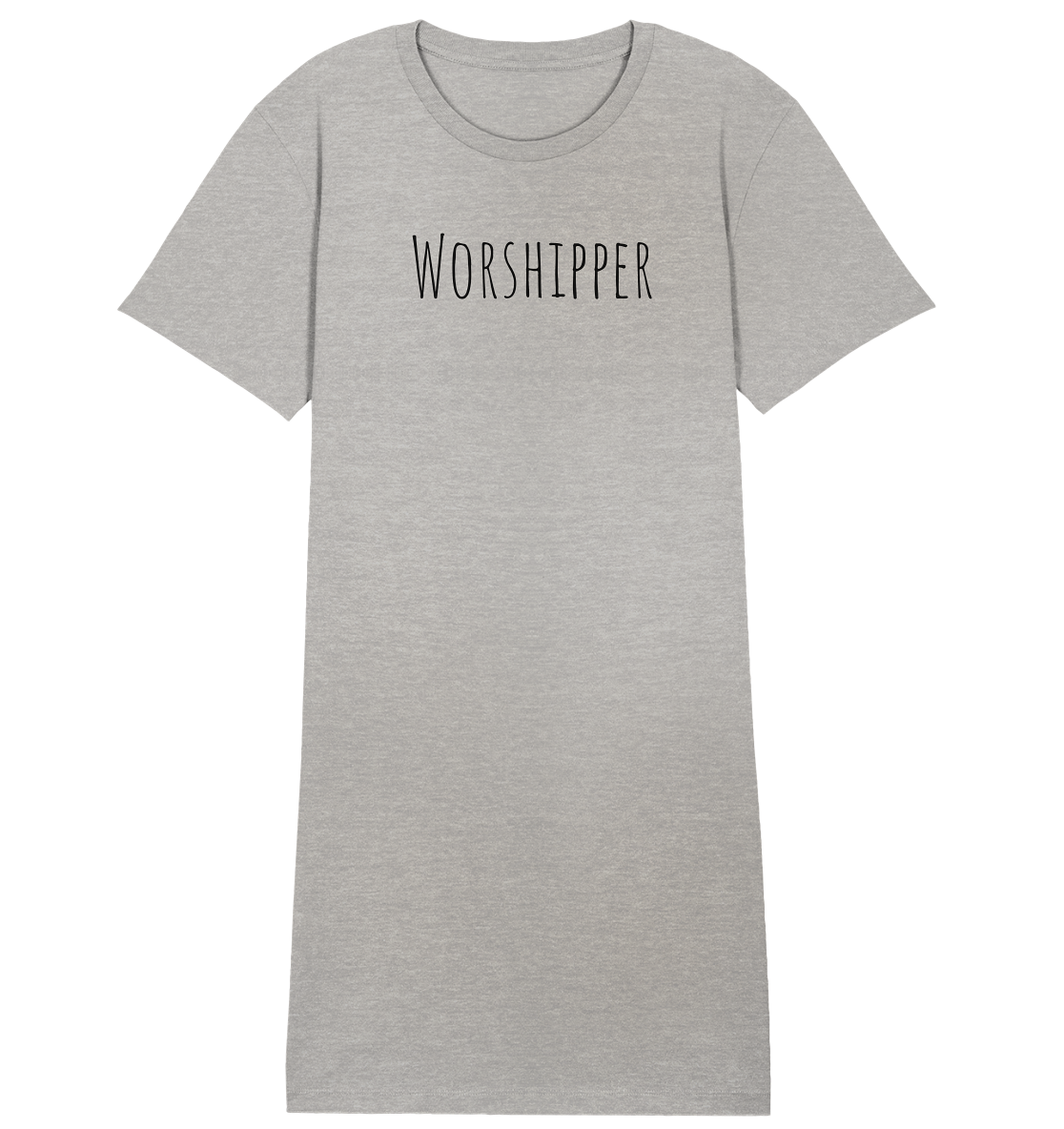Worshipper - Ladies Organic Shirt Dress - wertvoll und geliebt 