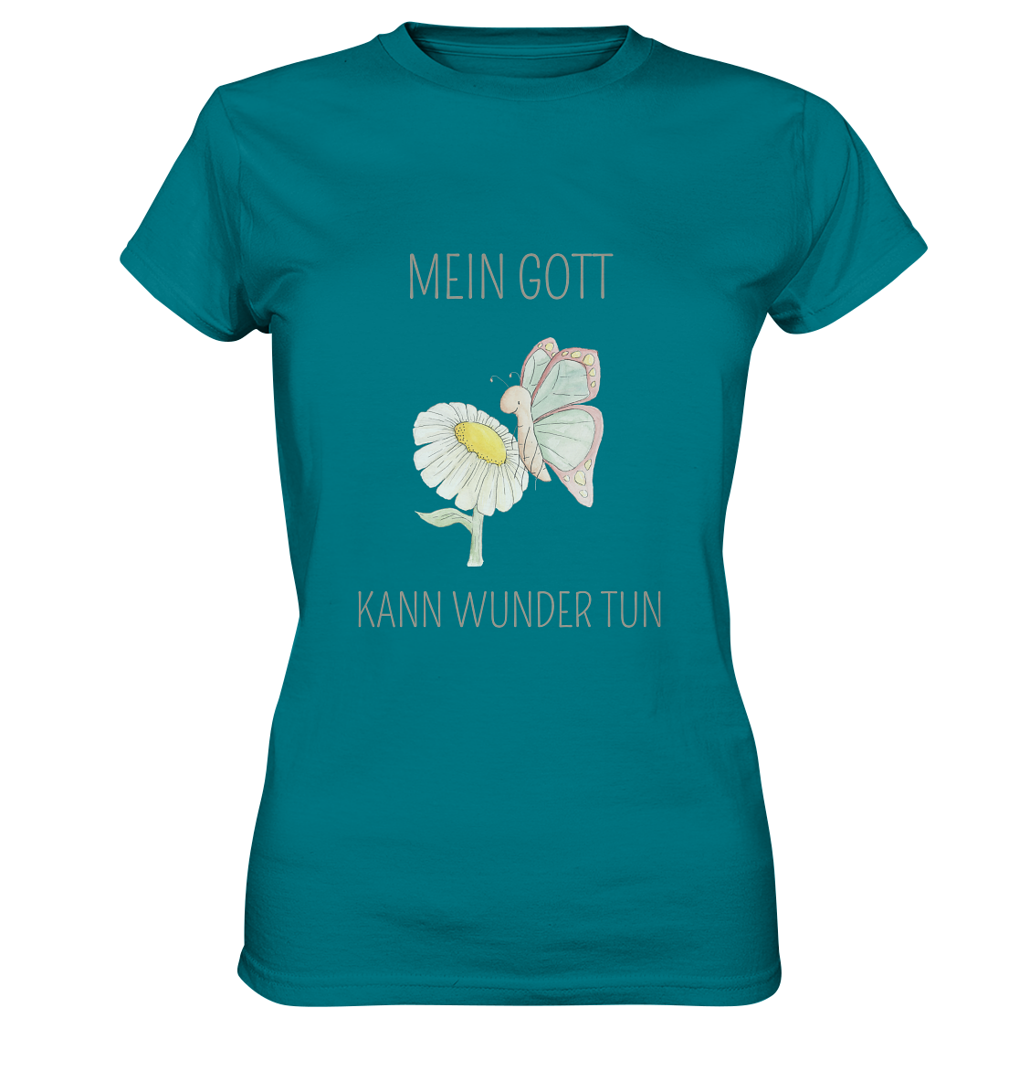 Mein Gott kann Wunder tun - Ladies Premium Shirt - wertvoll und geliebt 